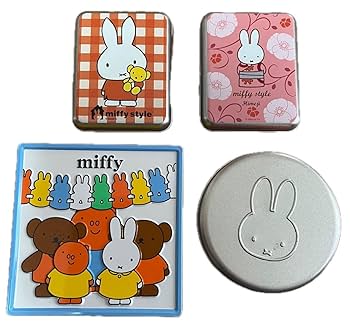 Amazon.co.jp: 完売品ミッフィー 缶ケースセット : ホーム＆キッチン